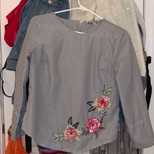 Women flower blouse